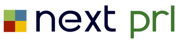 Logo de Next PRL, plataforma online de prevención de riesgos laborales