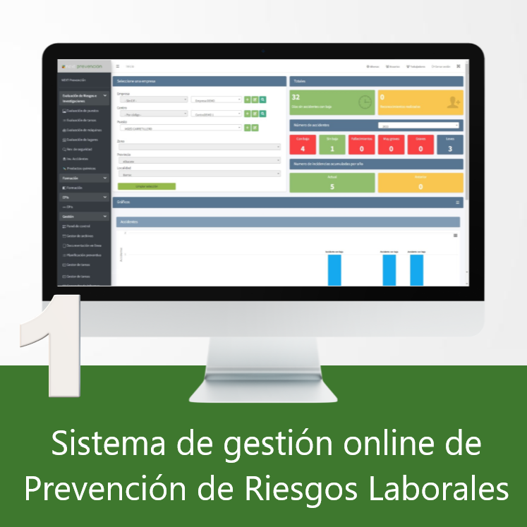Elementos Principales de un Sistema de Gestión Online de Prevención de Riesgos Laborales - Parte 1 -